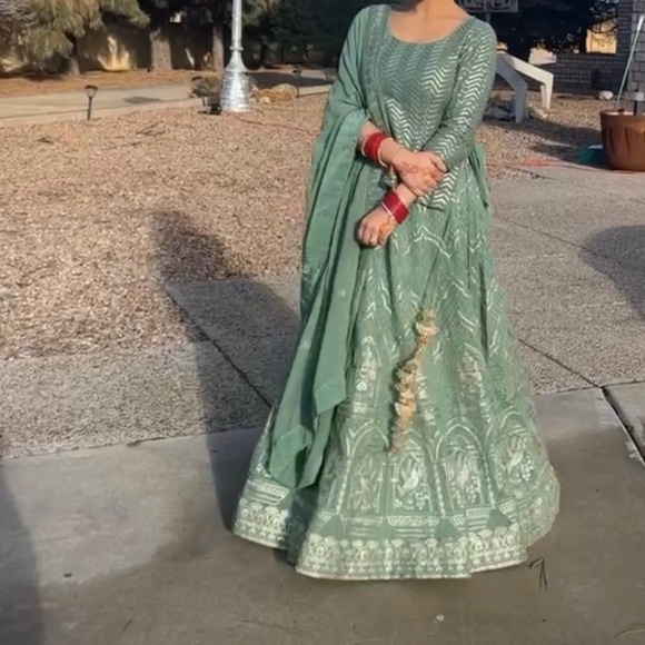 Indian Lengha for sale - Picture 1 of 11